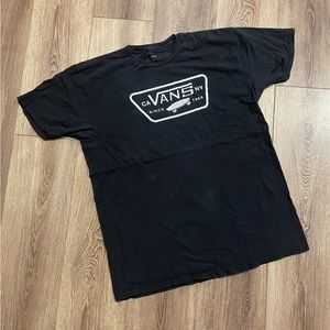 Vans Short Sleeve Shirt Black Large